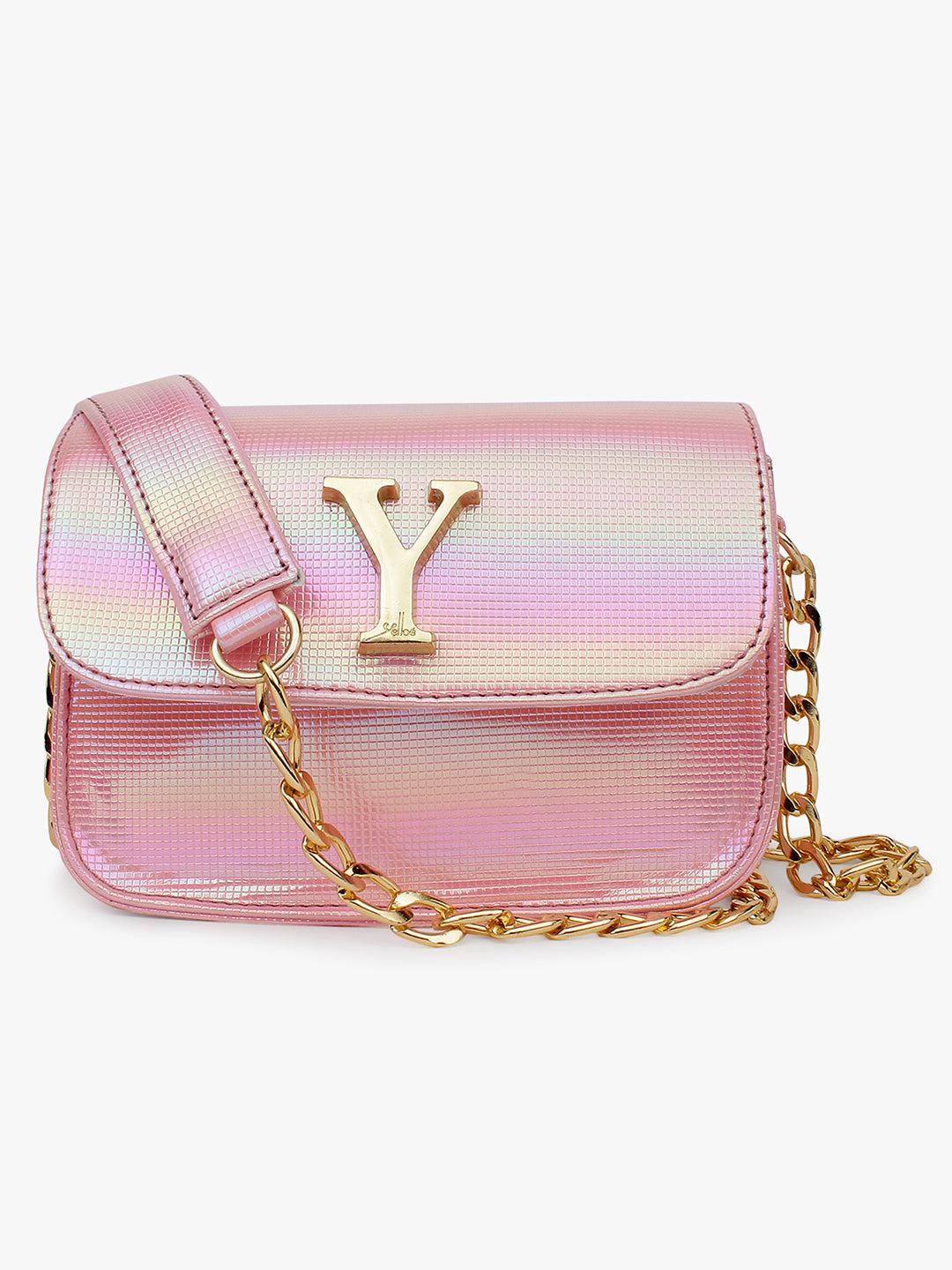 Baby Pink V-Sling Mini Bag, Authentic & Vintage