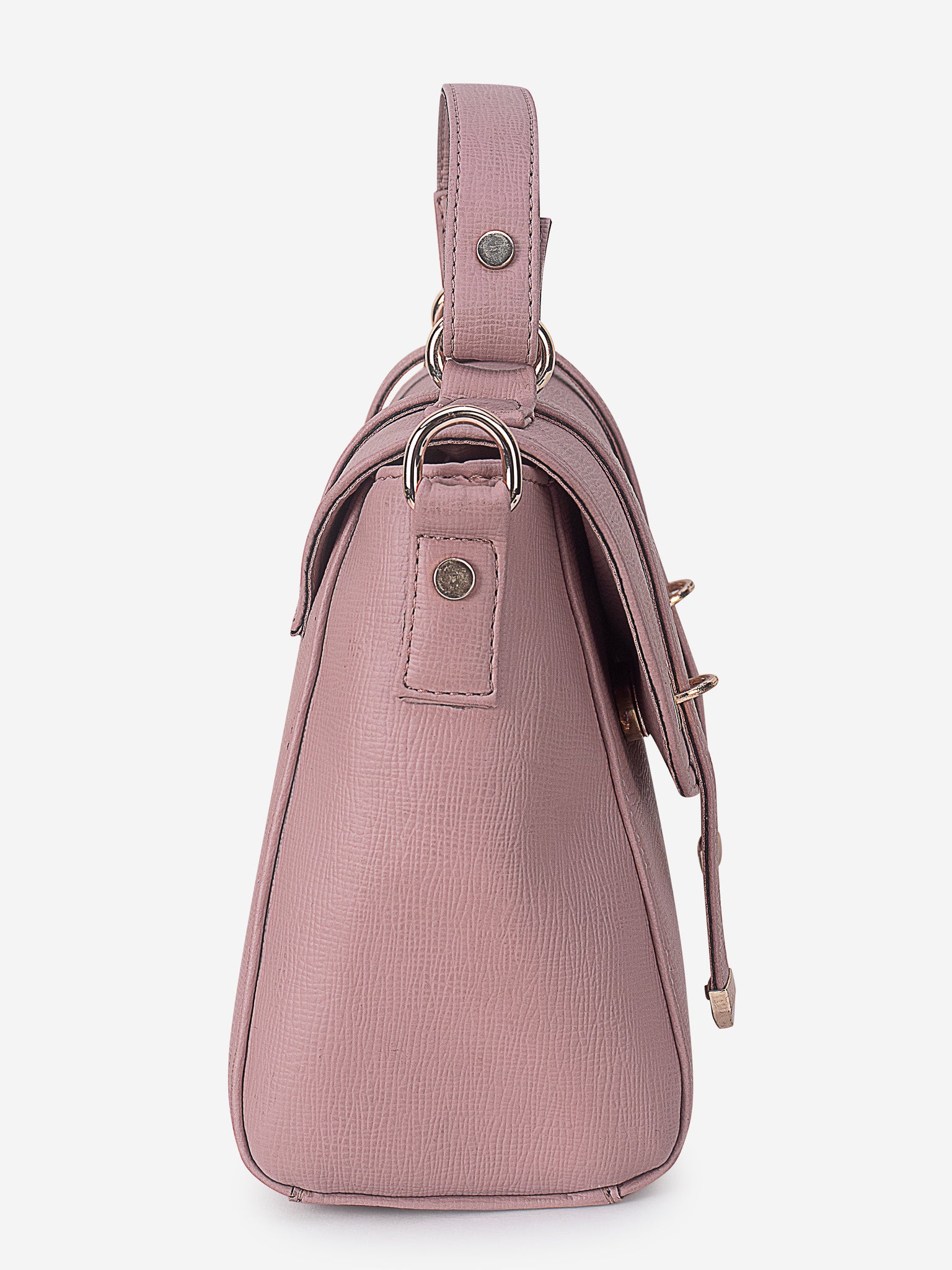 Dusty Pink Satchel Handbag