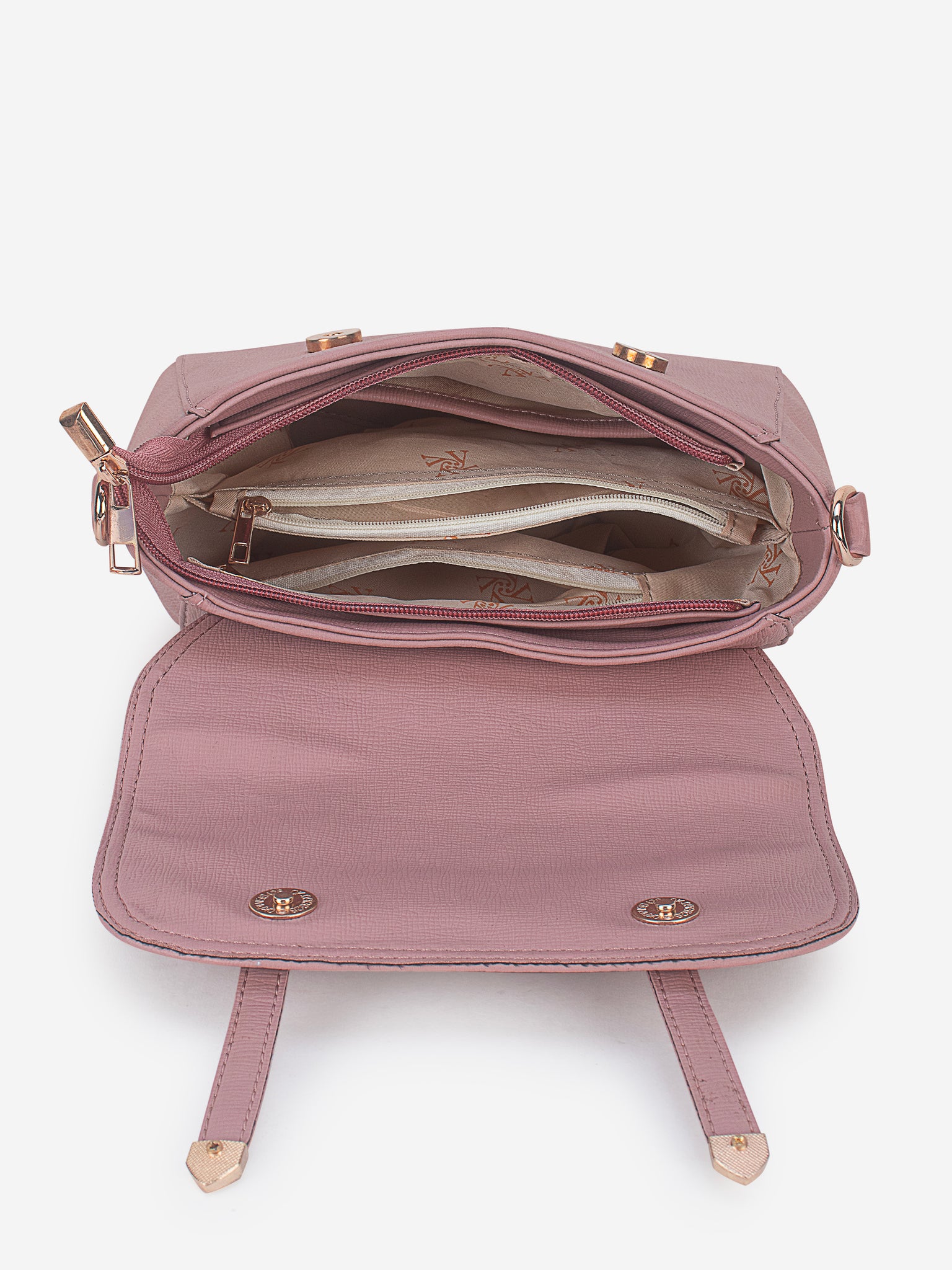 Dusty Pink Satchel Handbag