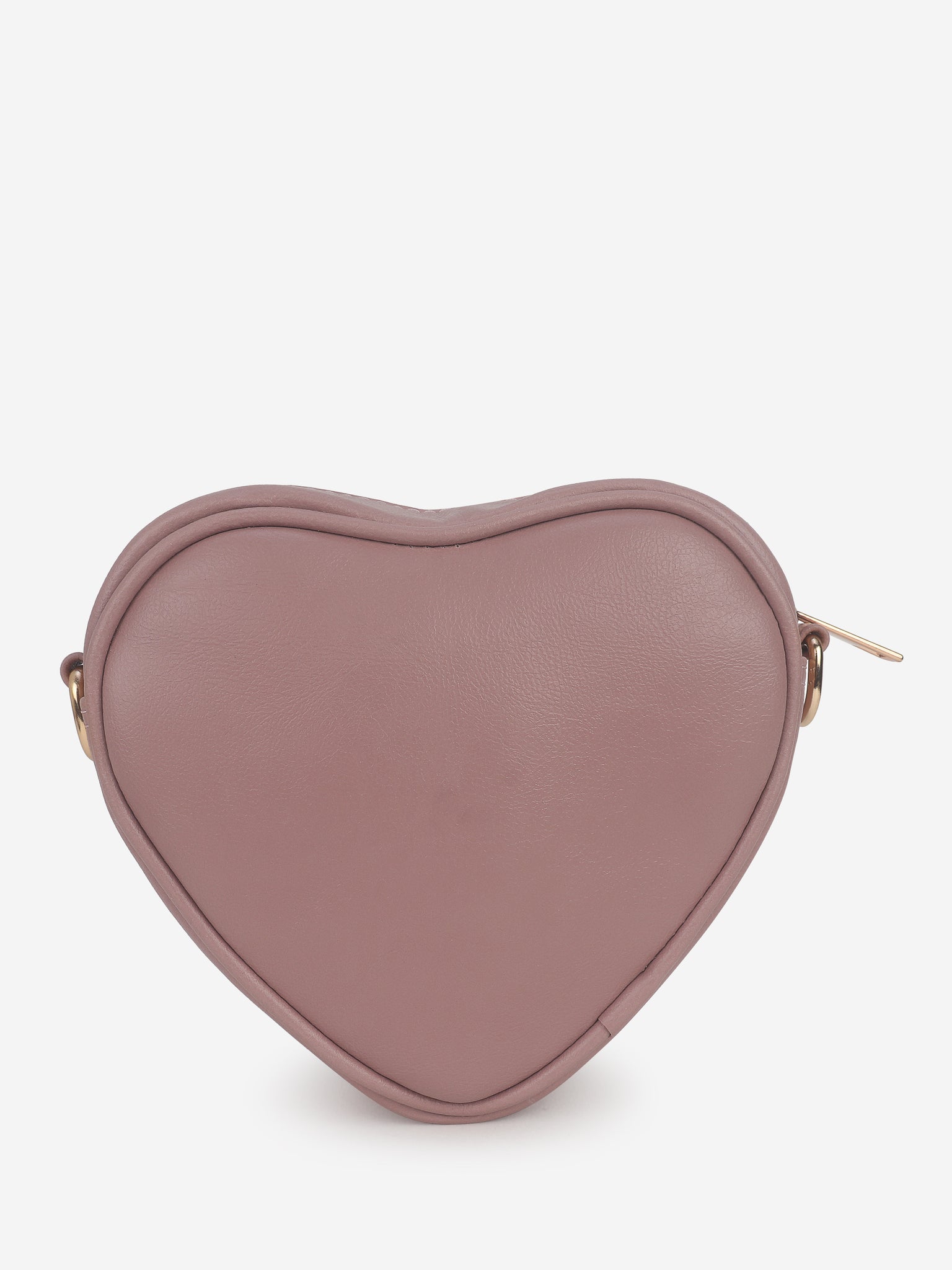 Pink Heart Shaped Sling Bag