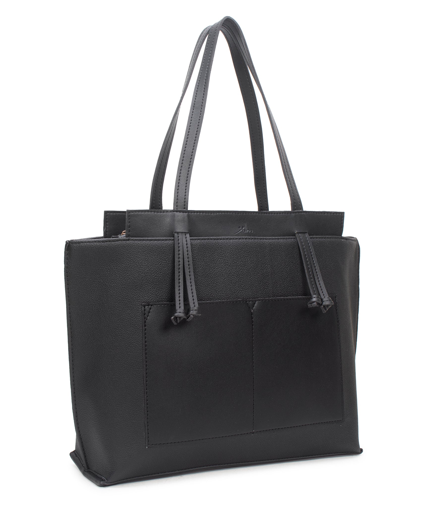 Black Oversized Shopper Bag