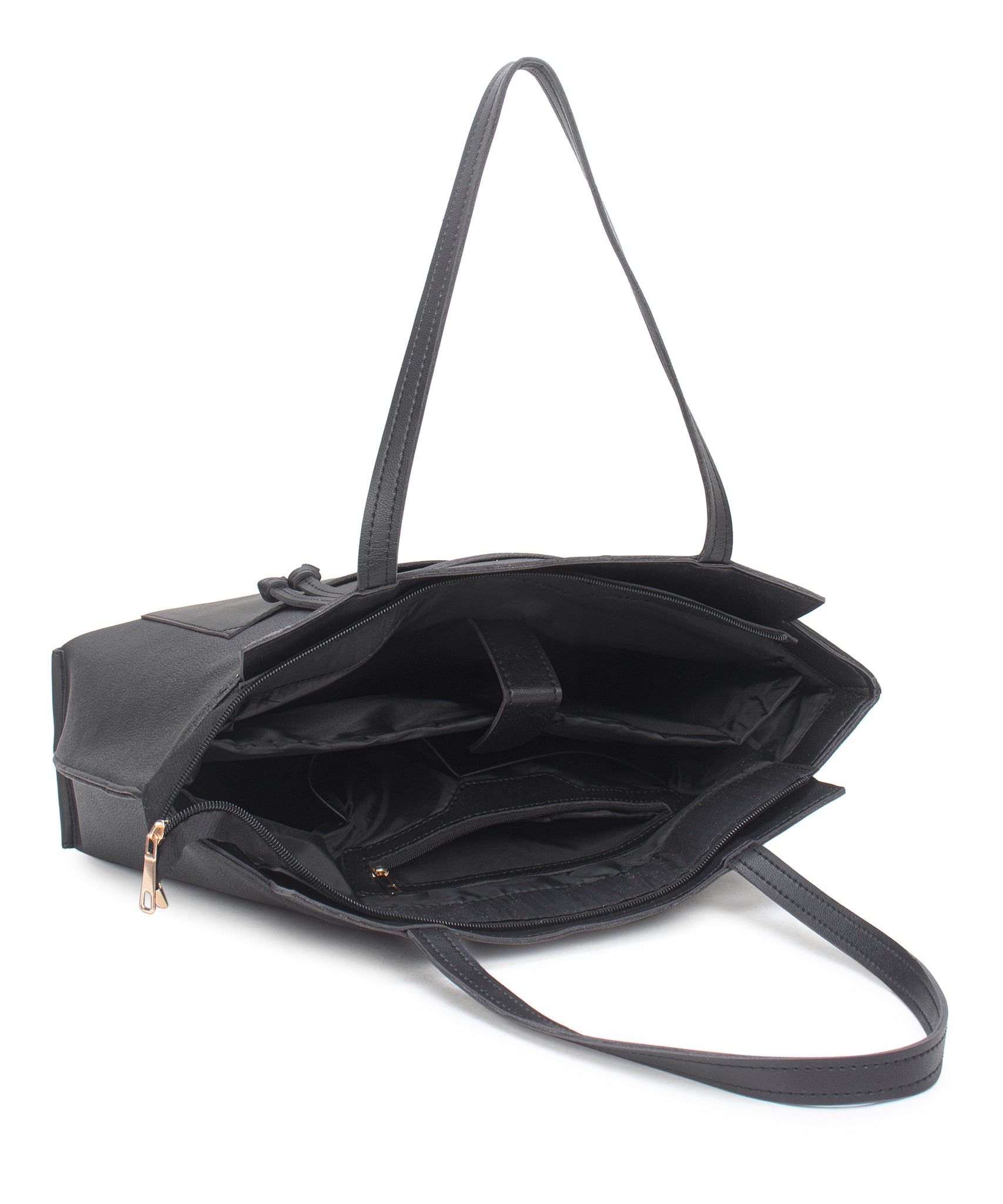 Black Oversized Shopper Bag