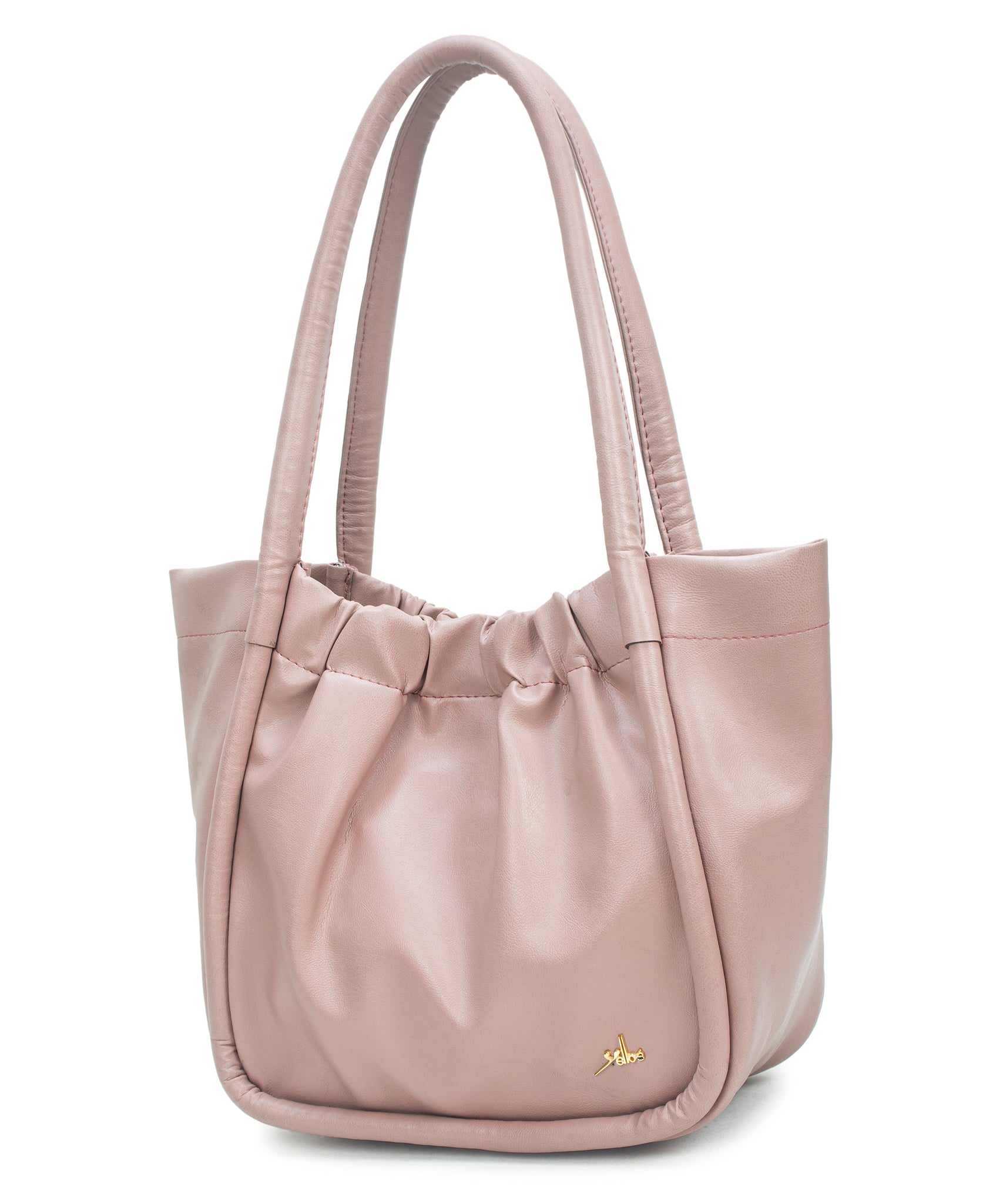 Women Pink Medium Solid Shoulder Bag with Pouch